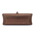 XIYUAN-Saco de embreagem de diamante de cristal colorido para mulheres, bolsa noturna para jantar, casamento, bolsa nupcial, 25 cores, mais vendido