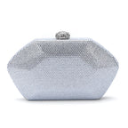 Mulheres vermelho/azul/rosa pedras sacos de noite strass pequeno dia embreagem bolsa ombro corrente festa casamento bolsas para bolsa feminina