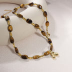 Gargantilha de pérolas e turquesa natural para mulheres, colar com pérolas, moda feminina, acessórios de jóias para pescoço, presentes