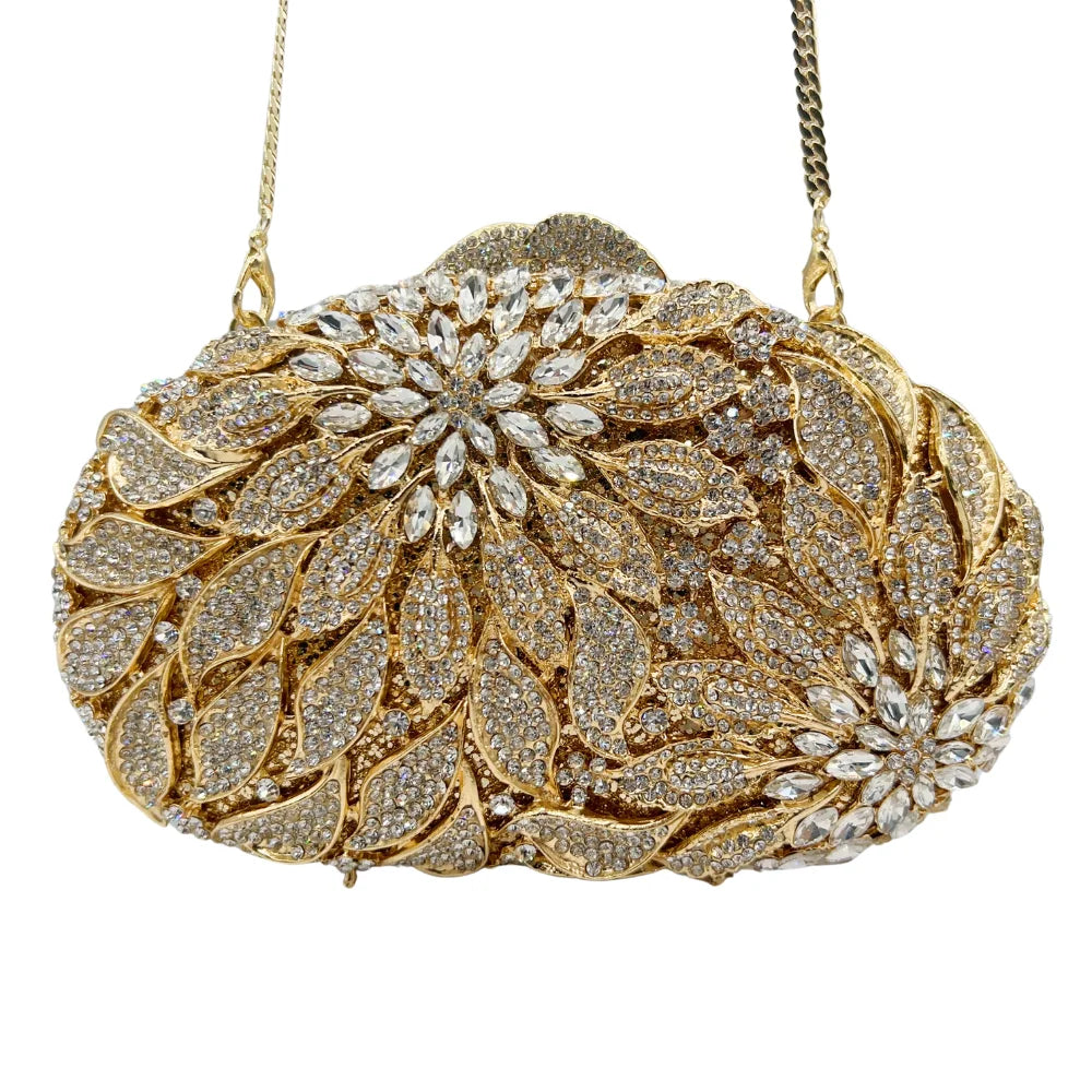 Luxo diamante noite embreagem para mulheres brilhante cristal nupcial festa bolsa moda banquete noiva bolsa acessórios de casamento