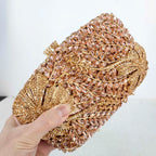 Boutique de fgg flor elegante bolsas e bolsas de noite designer de luxo festa de casamento strass sacos de embreagem de casamento nupcial