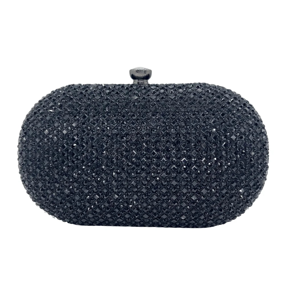 2024 bolsas de noite de luxo para mulheres – bolsa de embreagem de strass com decorações de cristal, bolsa de festa de casamento