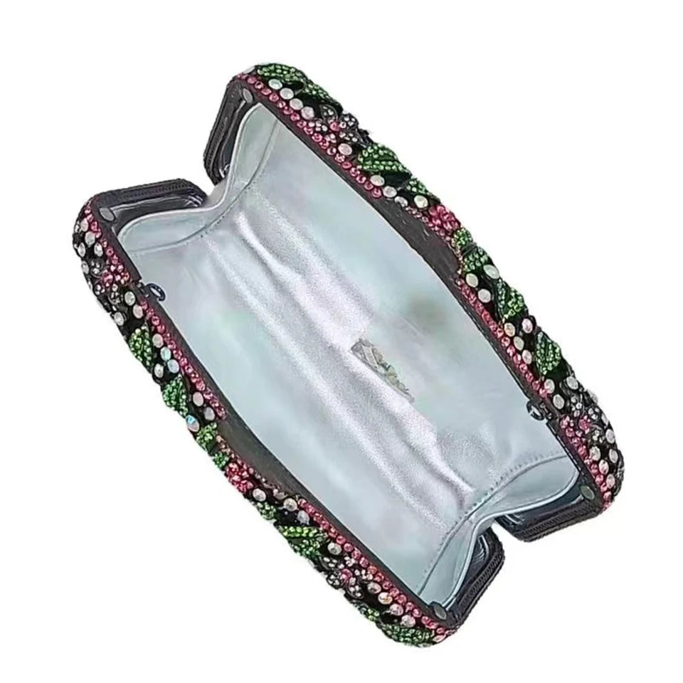 Clutch Cristal Floral Meliara