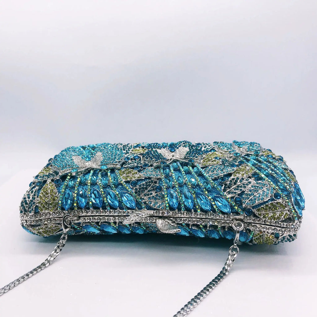 Oco para fora das mulheres saco de noite ouro cristal banquete bolsa luxo diamante embreagem bolsa casamento noiva sacos elegante jantar saco