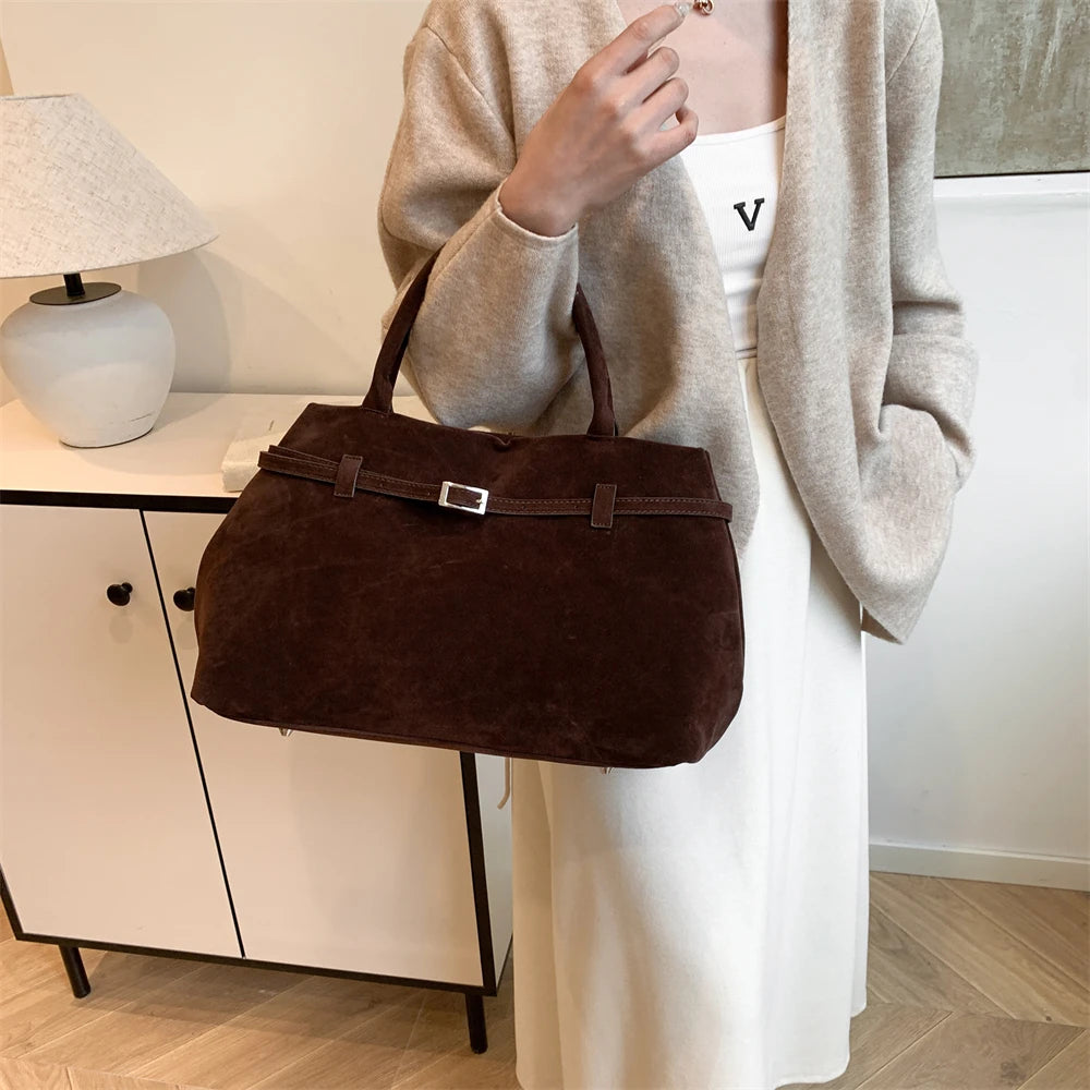 bolsa feminina bolsa grife luxo bolsa feminina elegante Veludo grande sacos de alça superior para as mulheres 2024 inverno mais recente designer bolsas luxo cor pura grande capacidade shopper totes feminino