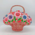 Xiyuan cristal grande casamento noite embreagens diamante alça superior presente bolsa senhora alça longa bolsas pedras bolsa de embreagem festa