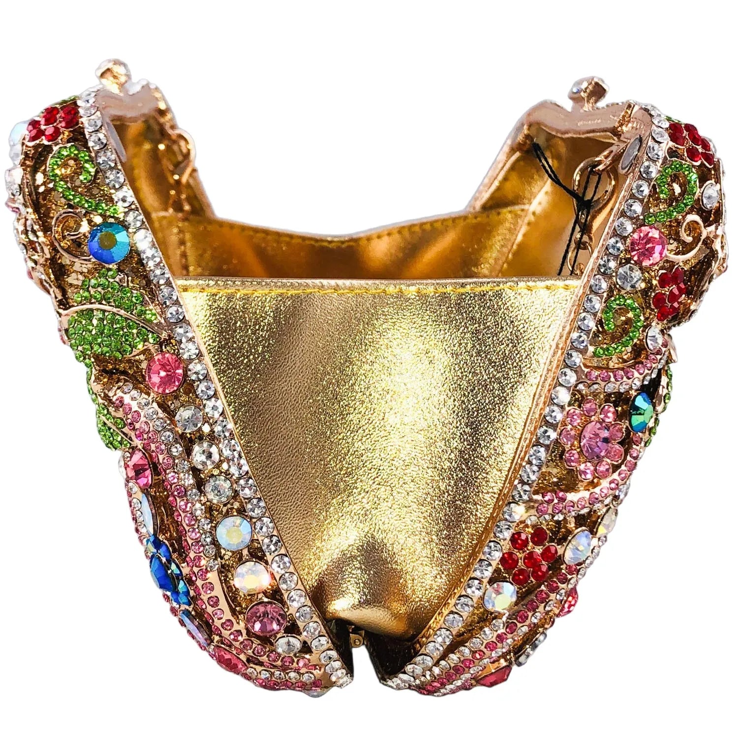 Boutique de fgg elegante feminino flor bolsas de noite cristal bolsa embreagem formal festa casamento nupcial strass bolsa embreagem