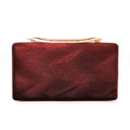 Bolsa de mão feminina elegante, bolsa de mão verde para mãe da noiva/noivo, fivela de strass, superfície plissada, bolsa quadrada