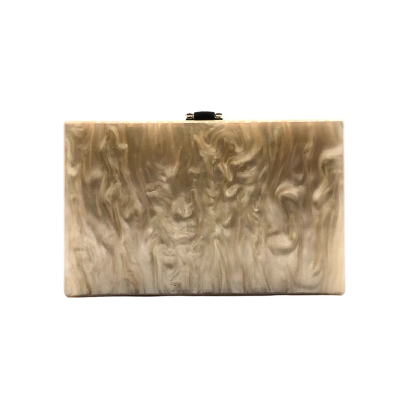 Acrílico saco de noite marca designer de luxo novas bolsas boho nupcial embreagem festa moda carteira elegante ombro crossbody