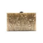 Acrílico saco de noite marca designer de luxo novas bolsas boho nupcial embreagem festa moda carteira elegante ombro crossbody