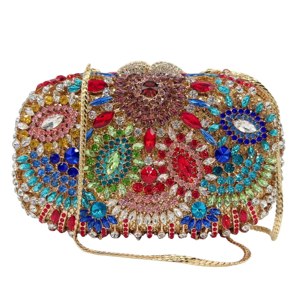 Clutch Cristal Florentine