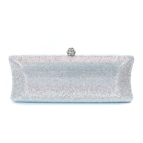 XIYUAN-Saco de embreagem de diamante de cristal colorido para mulheres, bolsa noturna para jantar, casamento, bolsa nupcial, 25 cores, mais vendido