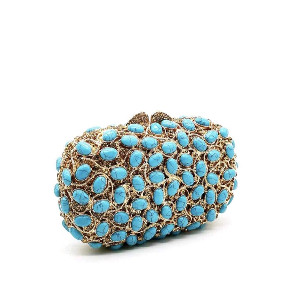Clutch Turquoise Stone Sarasvati