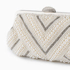 Clutch Pérola Pristine Bege