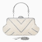 Clutch Pérola Pristine Bege