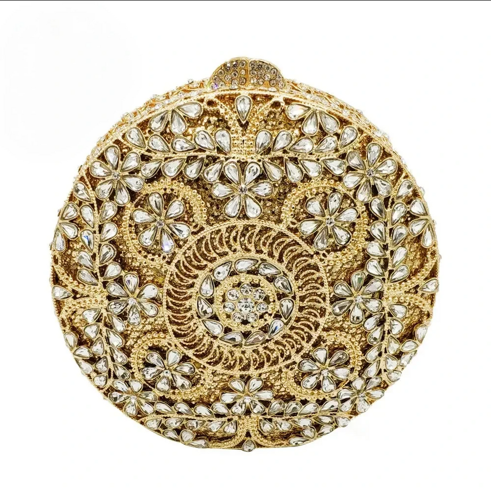 Clutch Cristal Dália