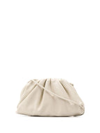 Bolsa Clutch com Alça Tiracolo Bege