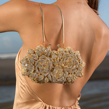 Clutch Feminina Flora Miaky