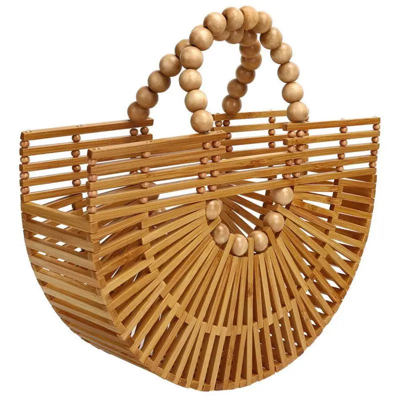 Bolsa Bambu Vazada Tropical