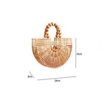 Bolsa Bambu Vazada Tropical