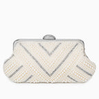 Clutch Pérola Pristine Bege