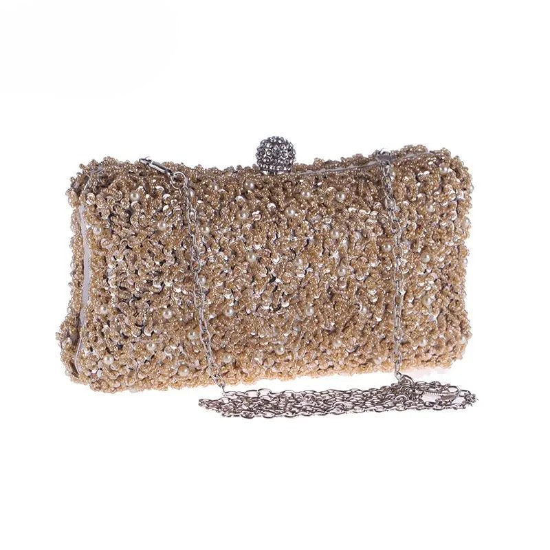 Bolsa Clutch Dream champagne