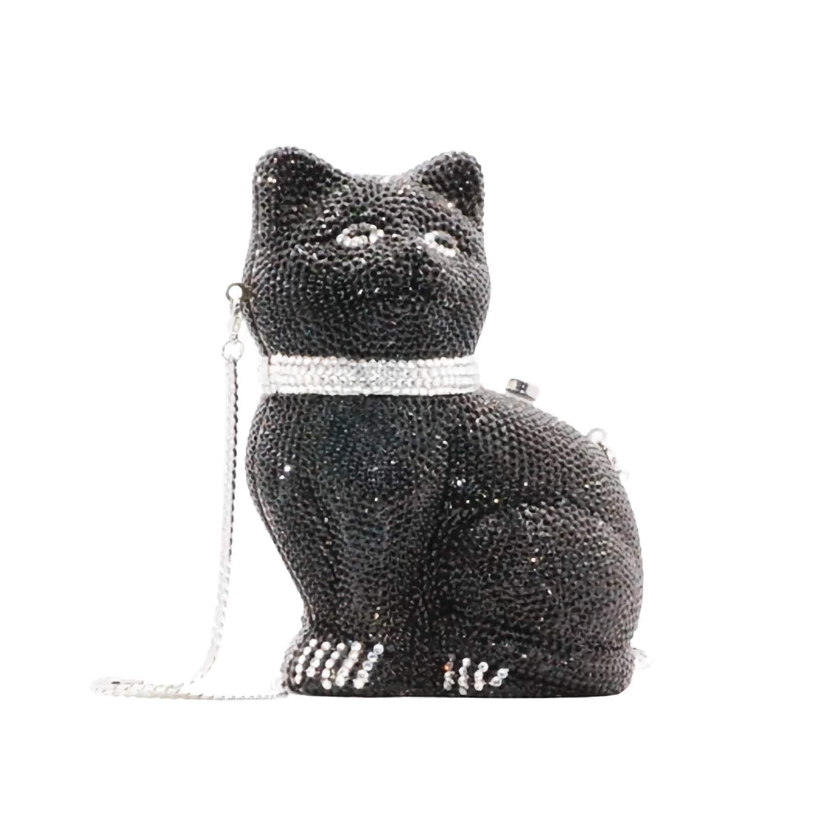Clutch Cristal Gatinho
