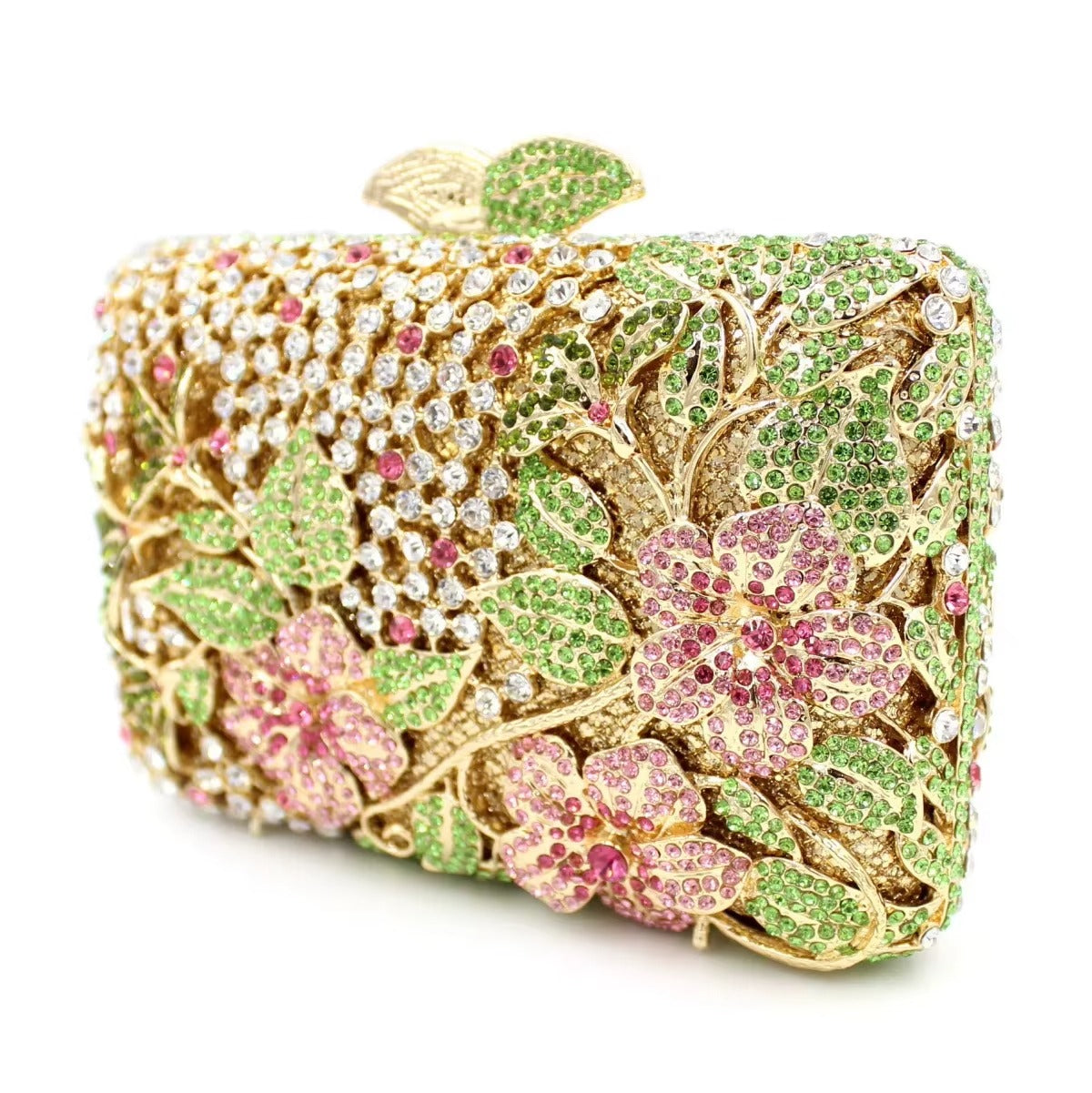 Clutch Cristal Floral Daisy
