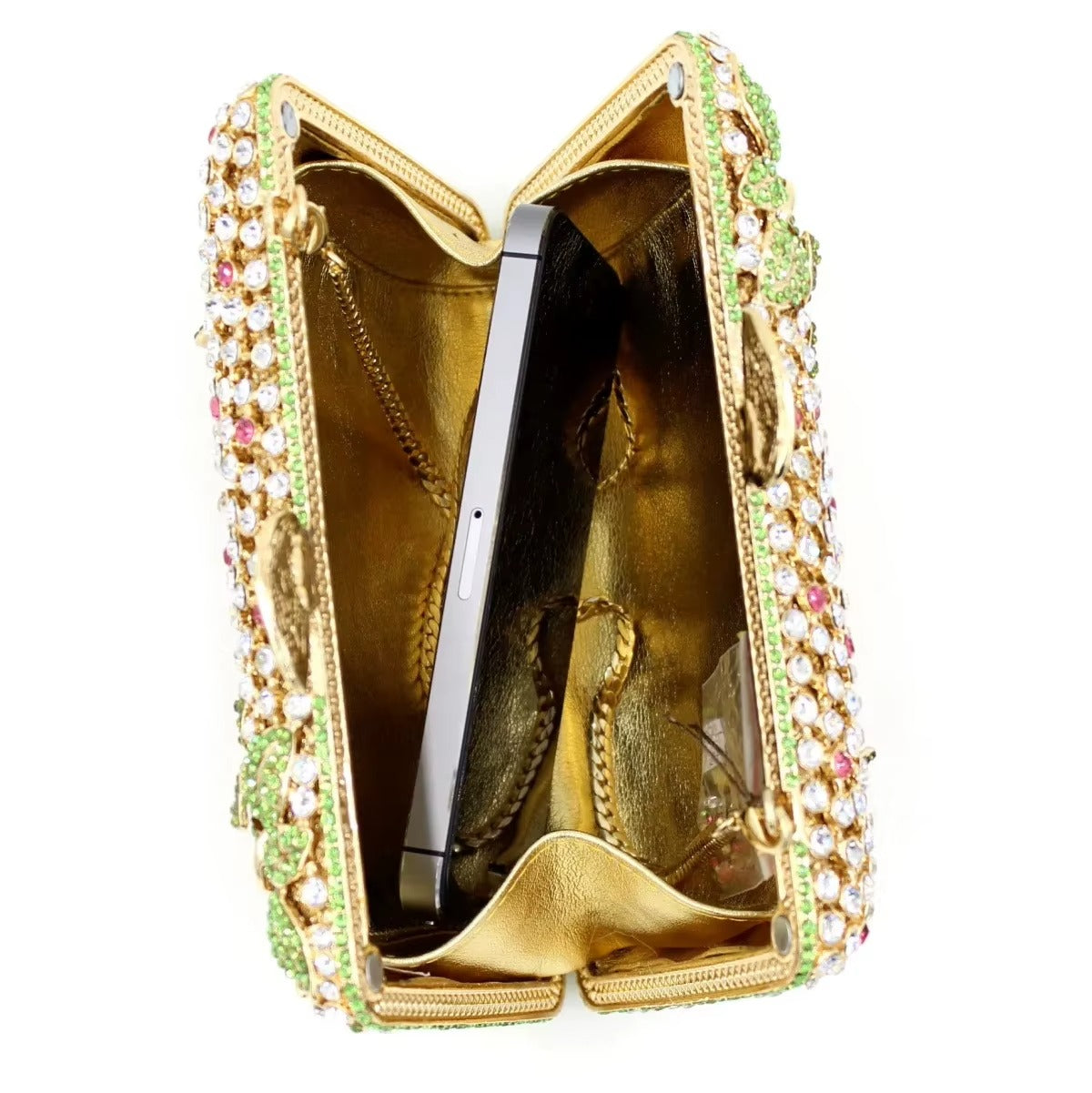 Clutch Cristal Floral Daisy