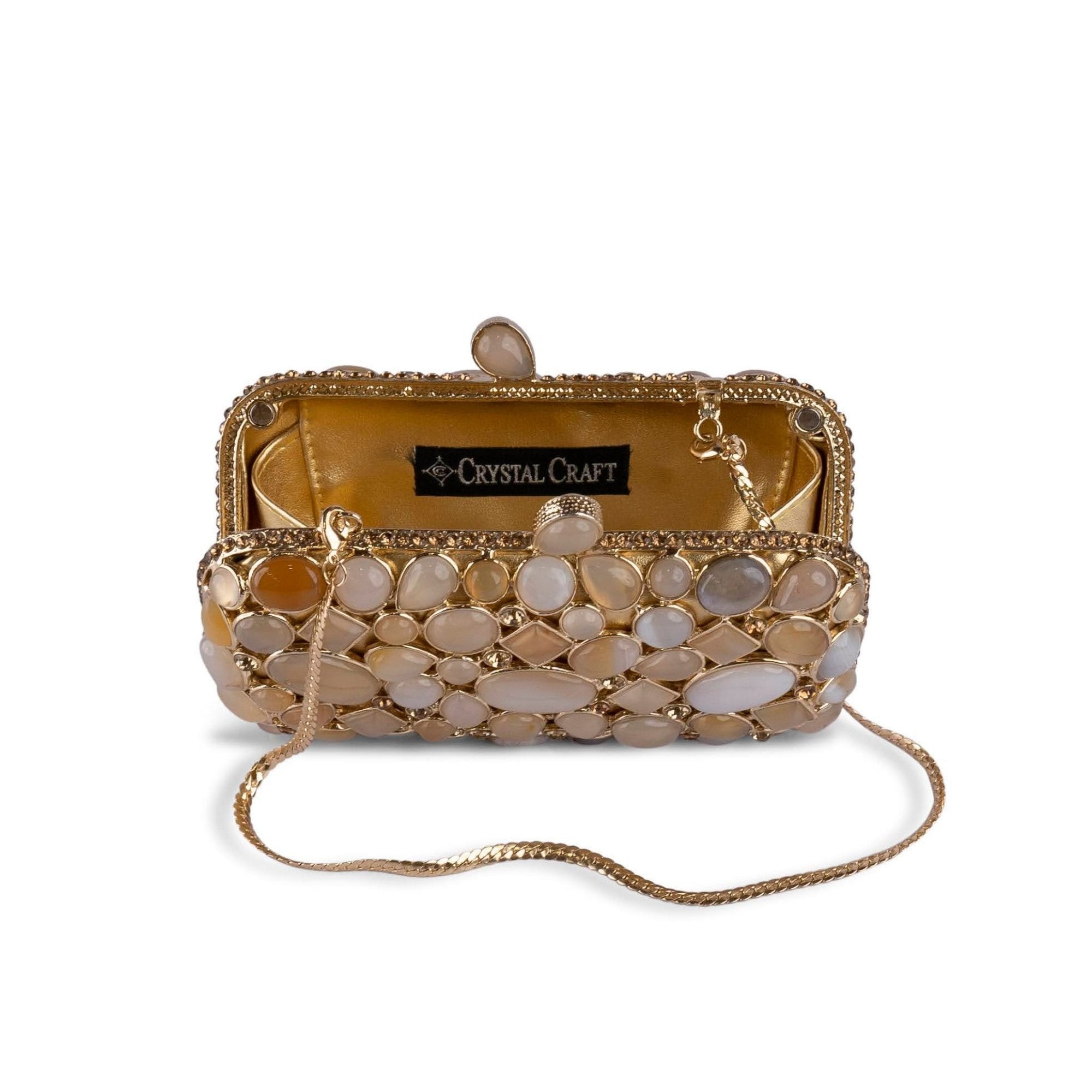 Clutch Luz Bege Tabatha