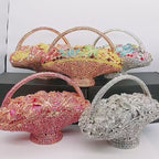 Clutch Cesta Floral Cristal