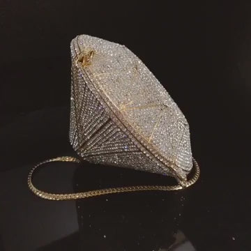 Bolsa Clutch Luxury Diamond