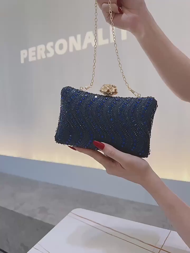 Clutch Azul Safira Bibi