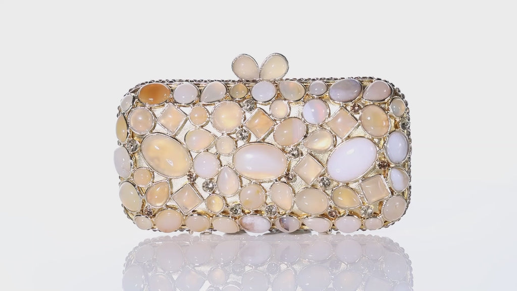 Clutch Luz Bege Tabatha
