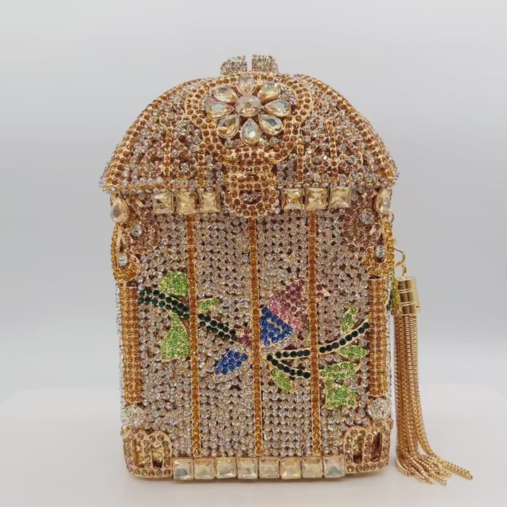 Clutch Metal Cristal Domus Alba