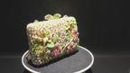 Clutch Cristal Floral Daisy