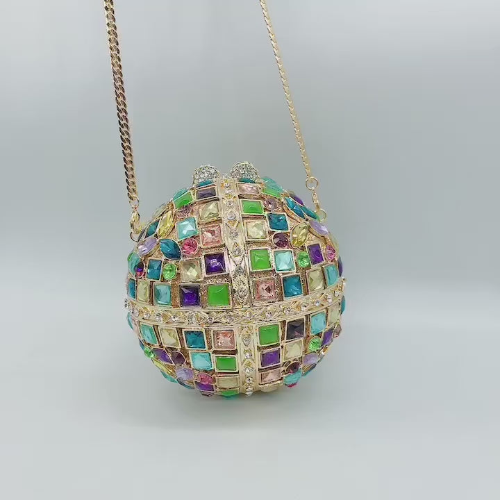 Clutch Esfera Cristal