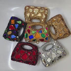 Bolsa Clutch Cristal Lunaria