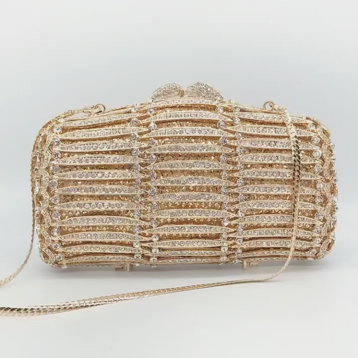 Clutch Metal Cristal Blanchett