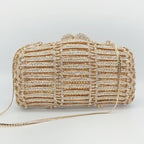 Clutch Metal Cristal Blanchett