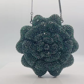 Clutch Cristal Flor Stapelia