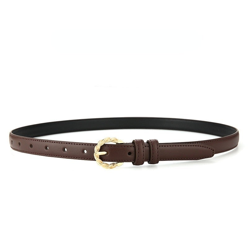 Cinto Feminino Couro Legítimo Marfy