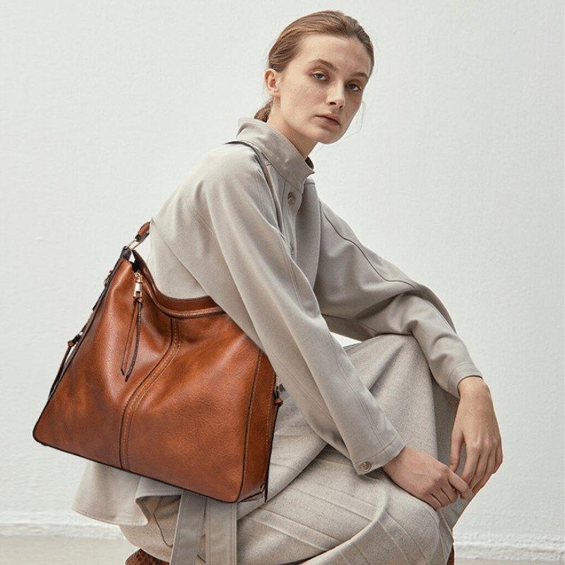 Bolsa de Couro Feminina Sanny - FANICH