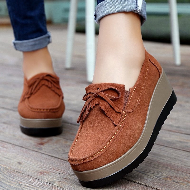 Mocassim de Couro Legítimo Belle - FANICH
