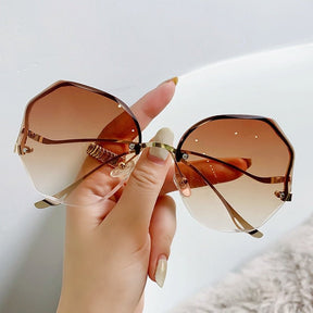 Óculos de Sol Feminino Gradient Chic - FANICH