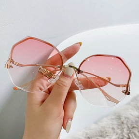 Óculos de Sol Feminino Gradient Chic - FANICH