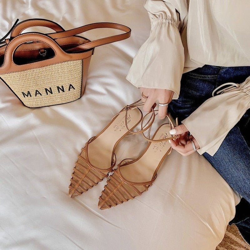 Sandália Scarpin Manna Nubia - FANICH